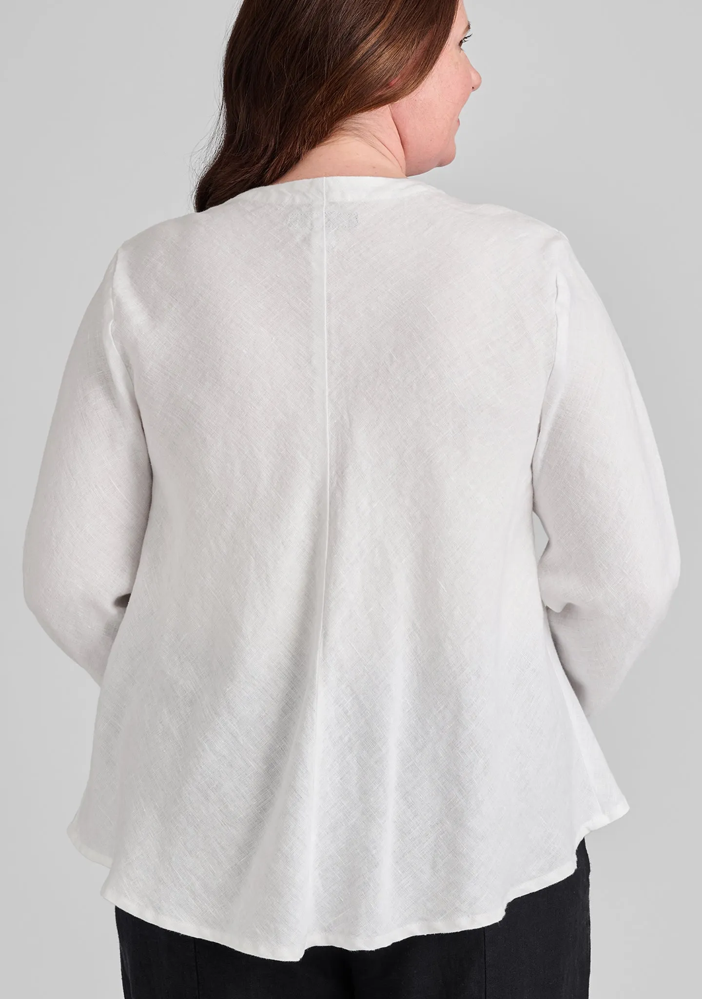 Beneficial Blouse - Linen Cardigan