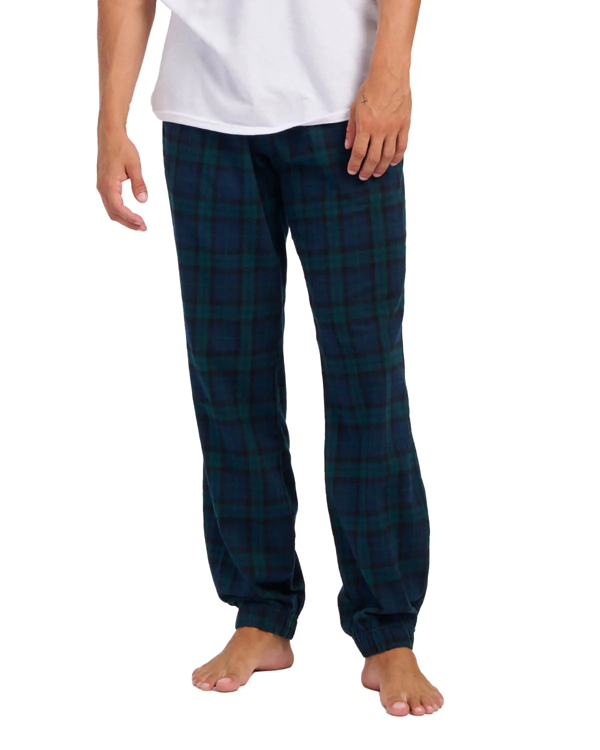 Boxercraft Adult Cotton Flannel Jogger Pants