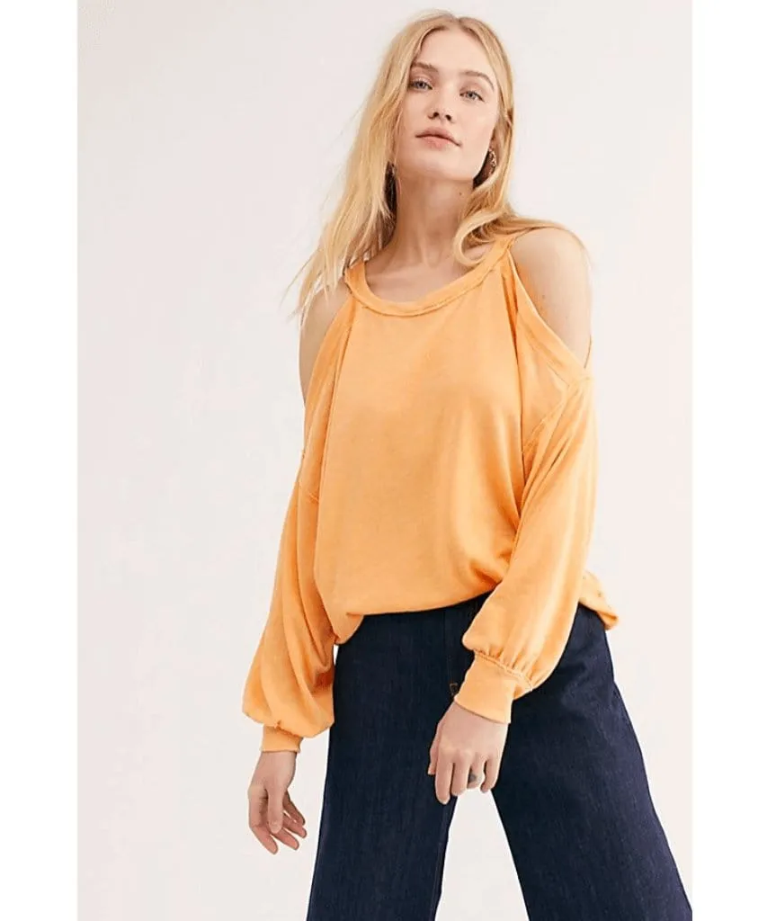 Chill Out Long Sleeve Tangerine