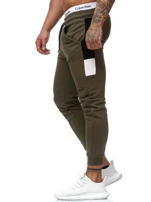 Doms Sweatpants Joggers - Army Green X0009C