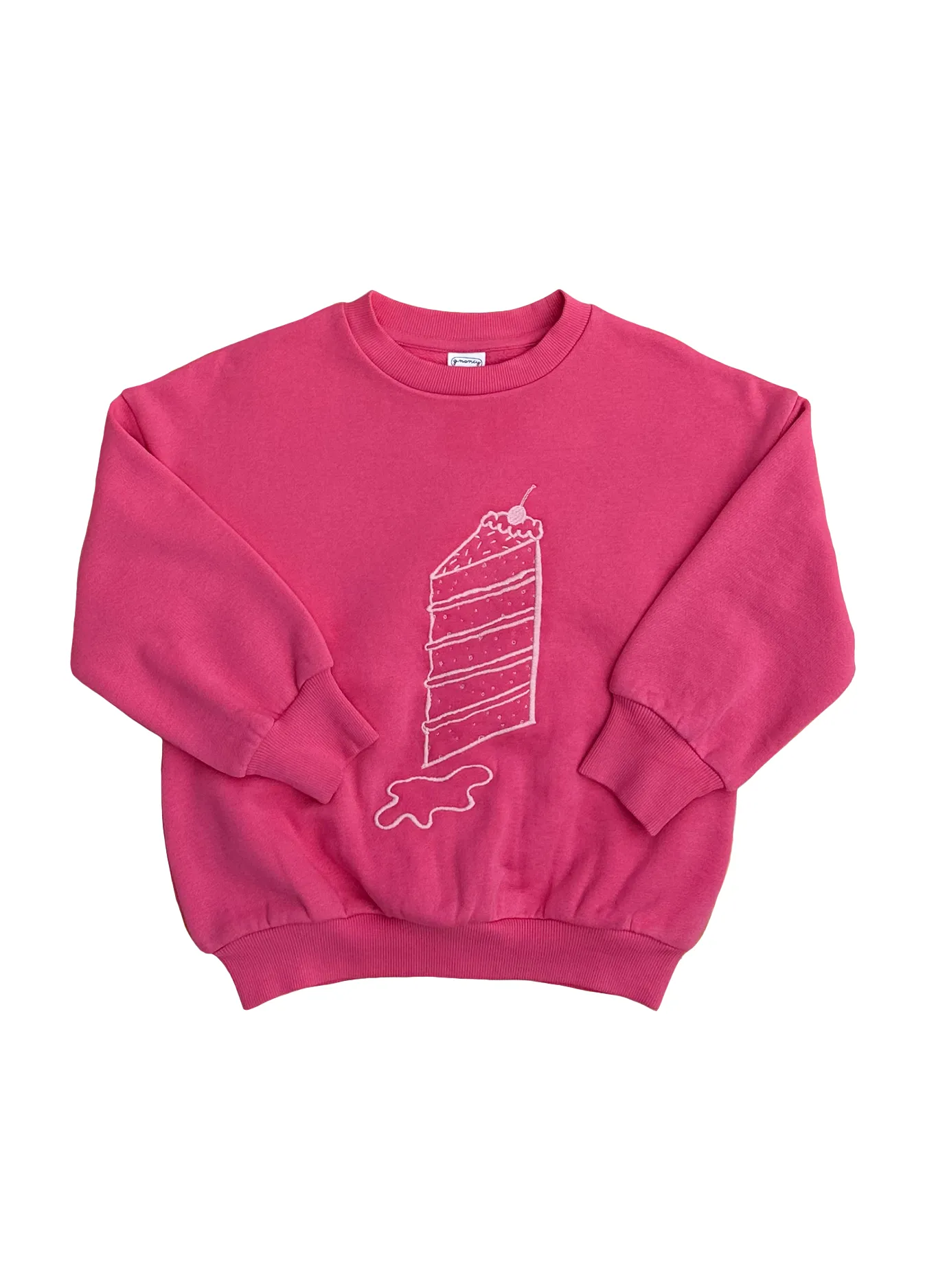 Fancy Pink Embroidered Kids Fleece