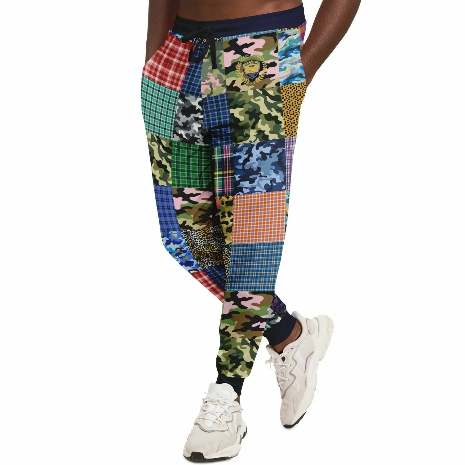 Hodgepodge Camo Plaid Animal Print Eco-Poly Unisex Joggers