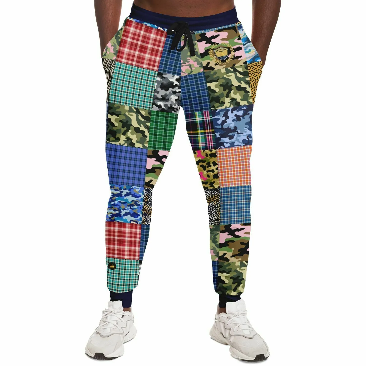 Hodgepodge Camo Plaid Animal Print Eco-Poly Unisex Joggers