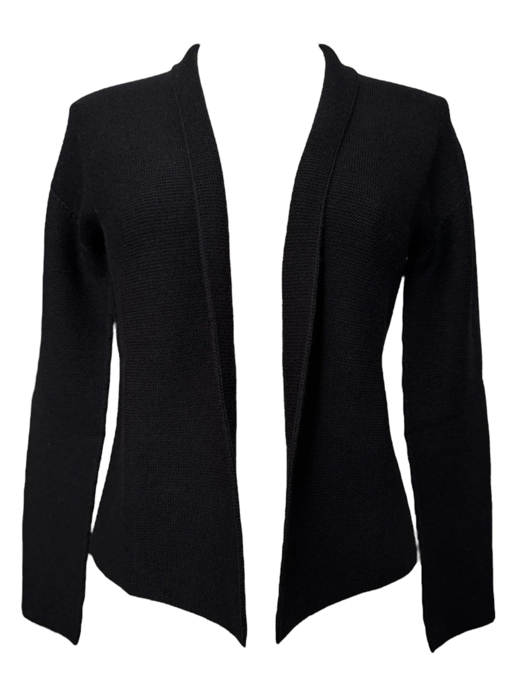 Hubert Gasser Open Cardigan - Black