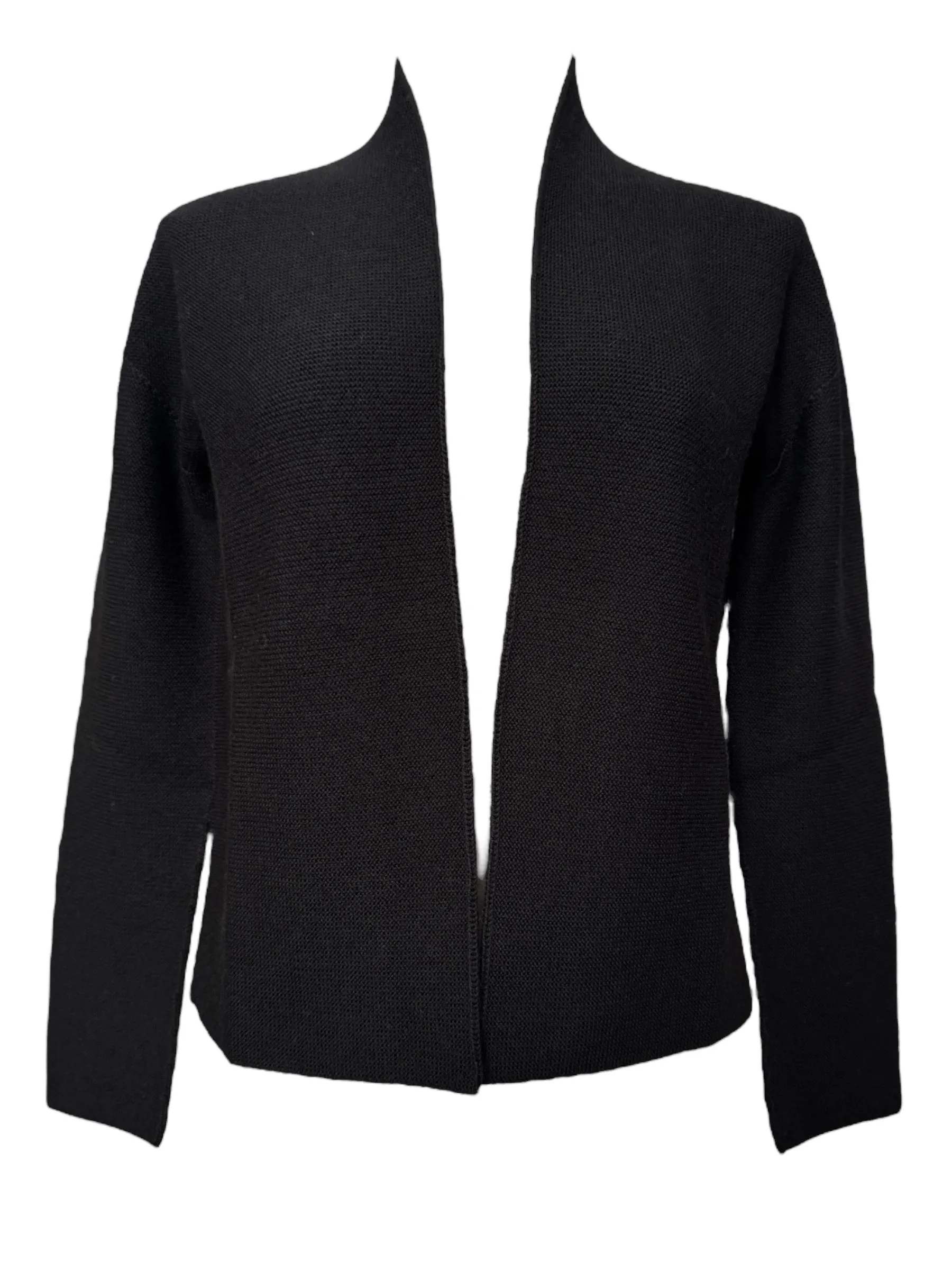 Hubert Gasser Open Cardigan - Black