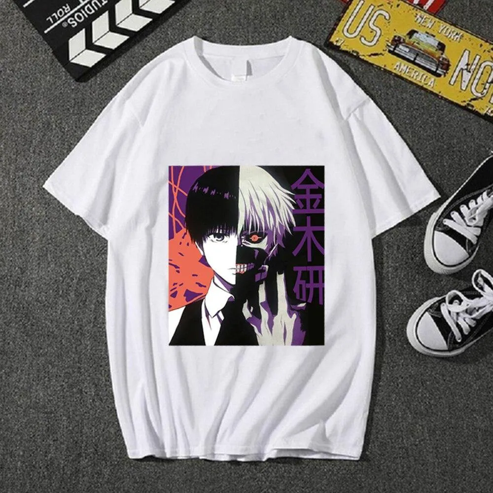 Ken Kaneki T-shirt Tokyo Ghoul (Colors Available)