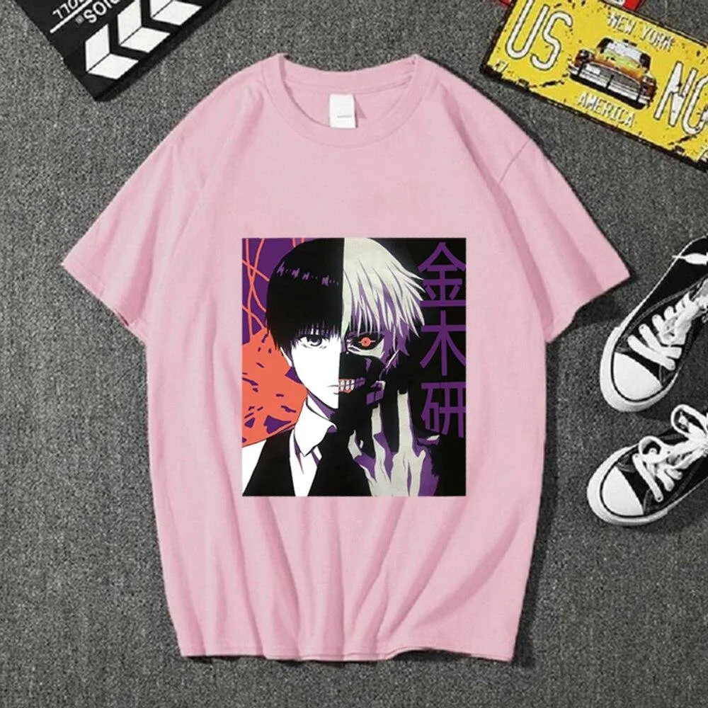 Ken Kaneki T-shirt Tokyo Ghoul (Colors Available)