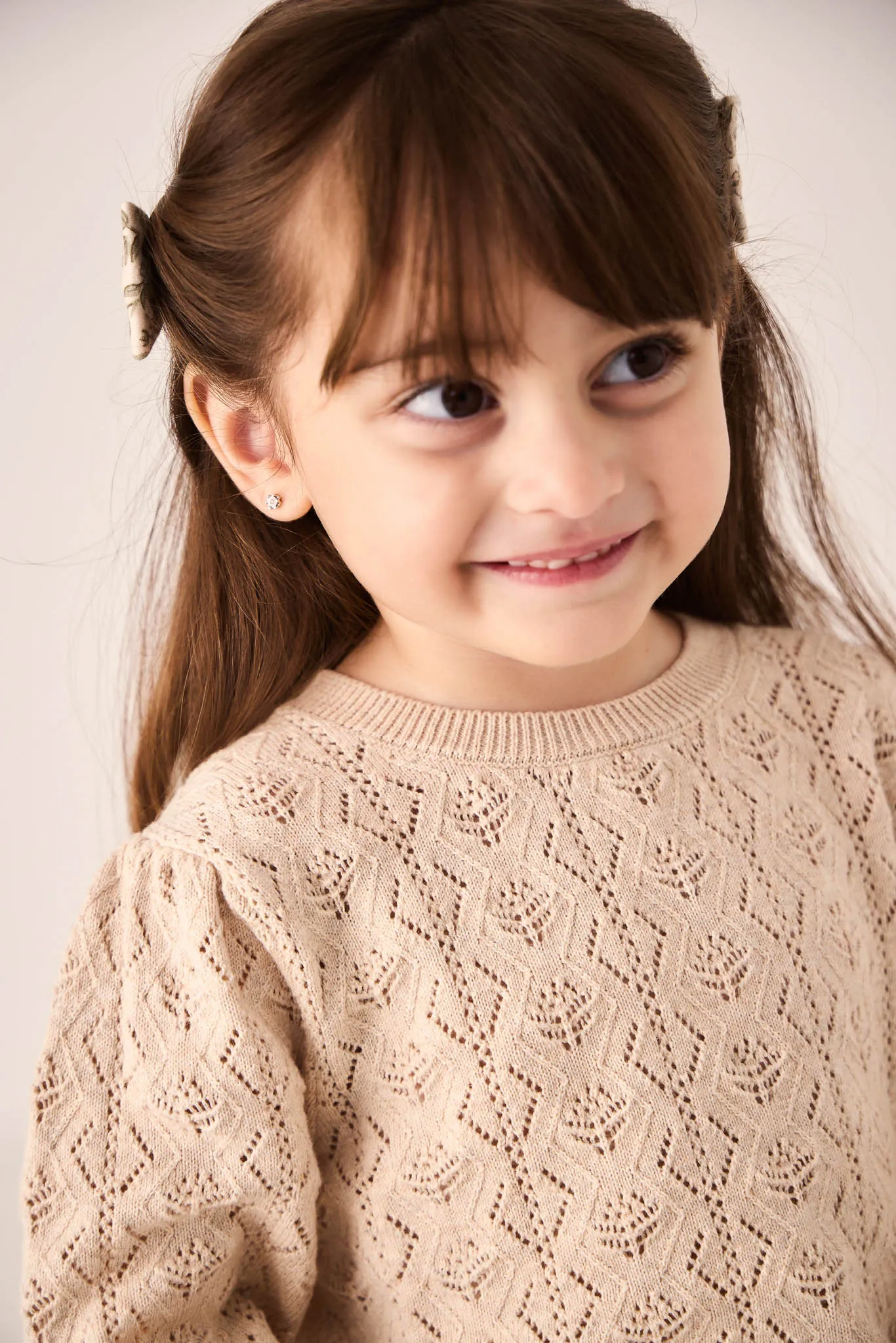 Mila Jumper - Light Oatmeal Marle