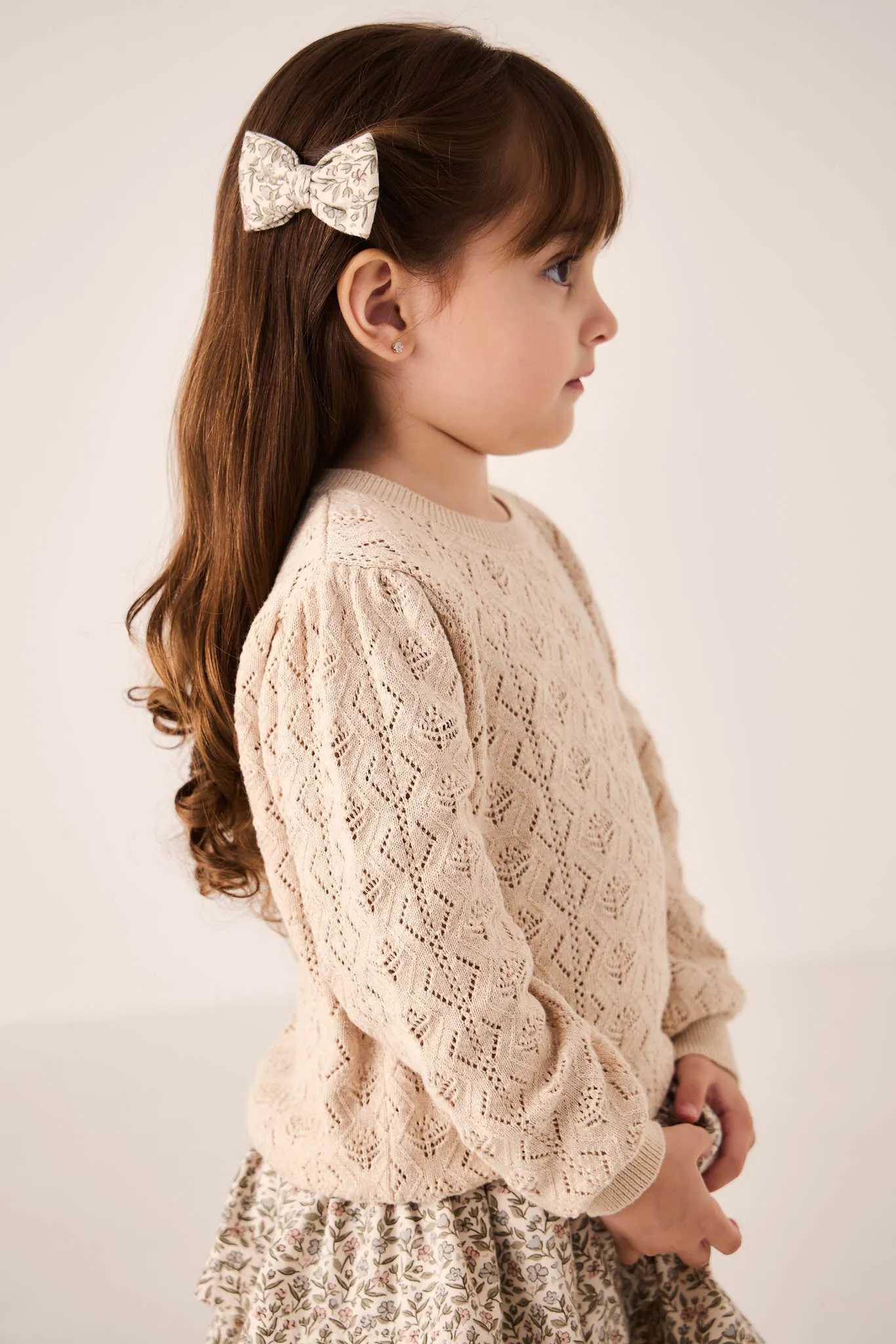 Mila Jumper - Light Oatmeal Marle