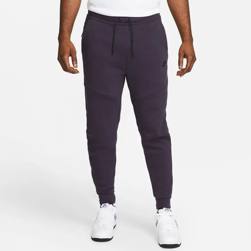 Nike Tech Fleece Joggers - CAVE PURPLE/BLACK