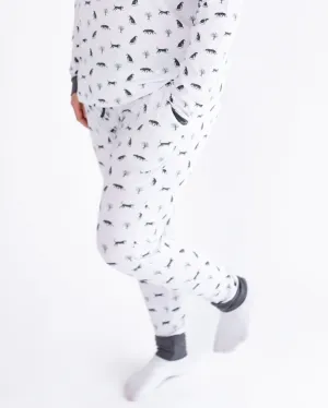 Snow Leopard | Tall Adult Joggers